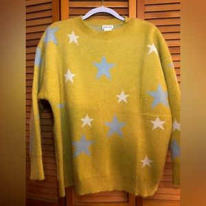 Mustard Star wool sweater